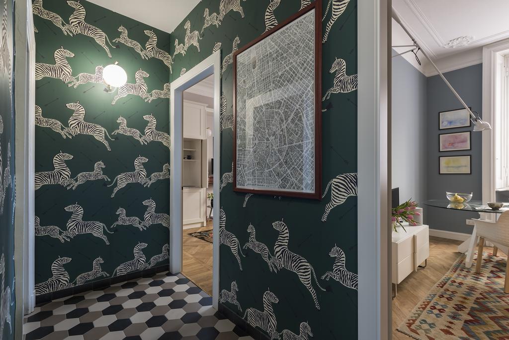Zebra Rosso Lägenhet Milano Exteriör bild